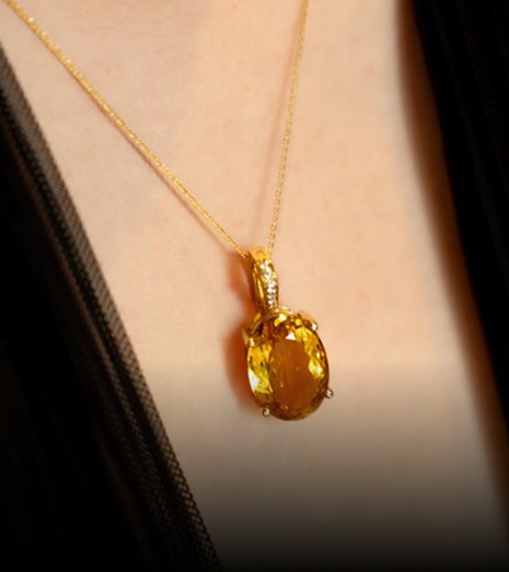 Dây chuyền Citrine