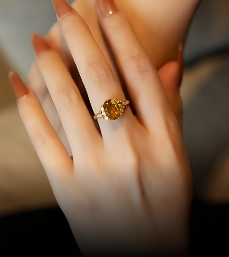 Nhẫn Citrine