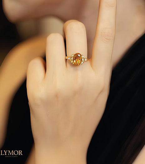 Nhẫn Citrine